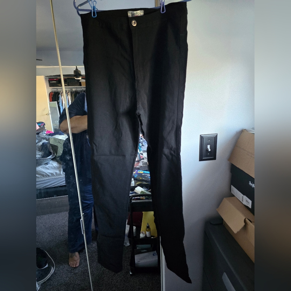 Swank Black Pants